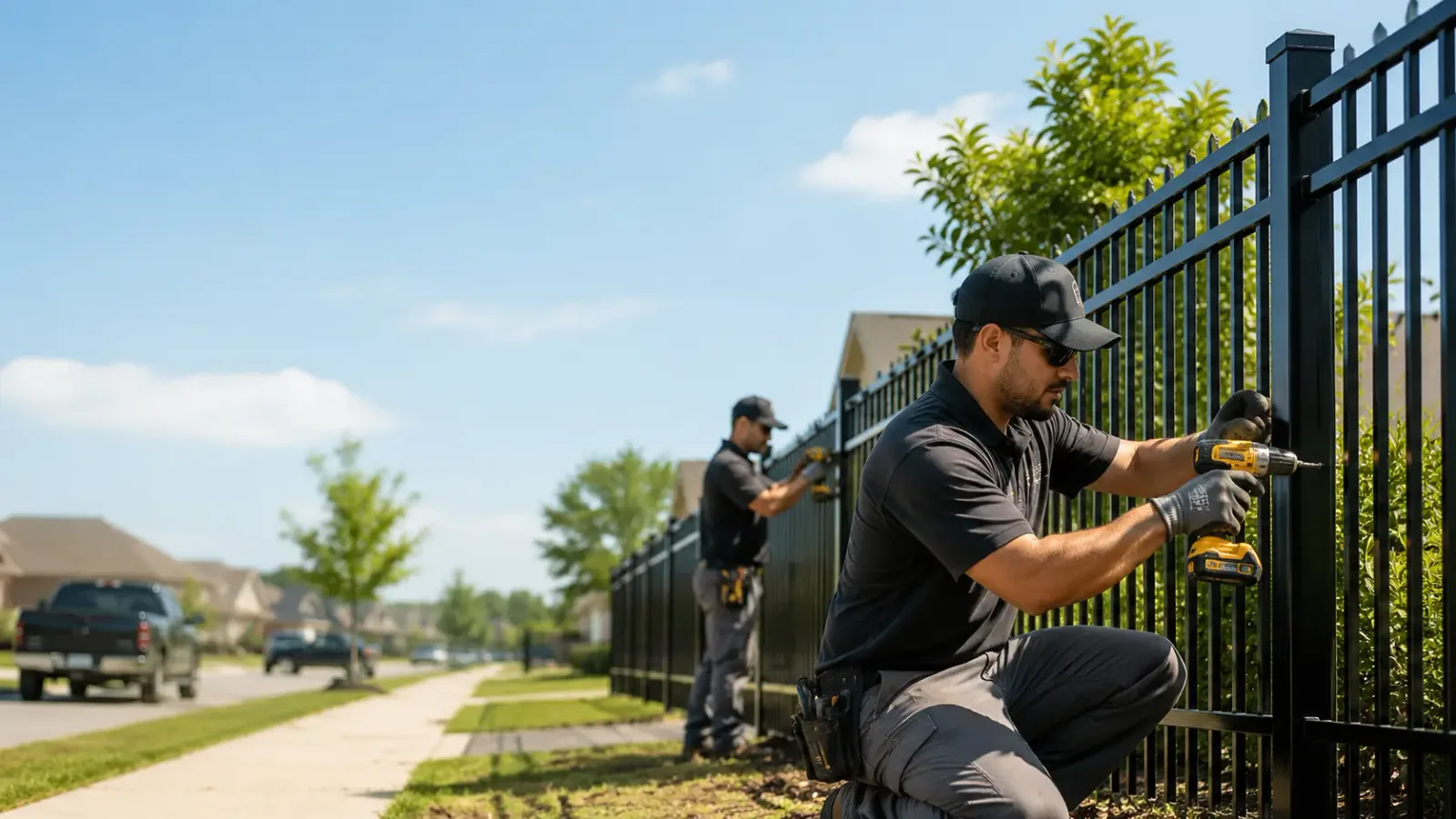 Metal Fence Installation in Douglas, MA